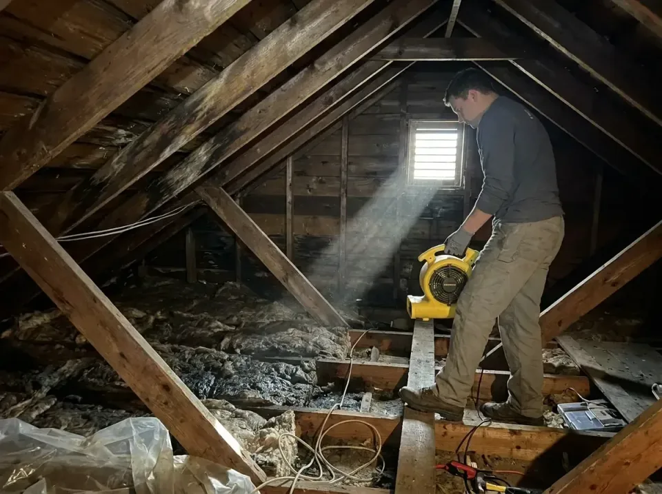 attic-water-damage-drying-proc-007 — frequently asked questions, Emergency Water Extraction & 24/7 Flood Response in Emmaus,…